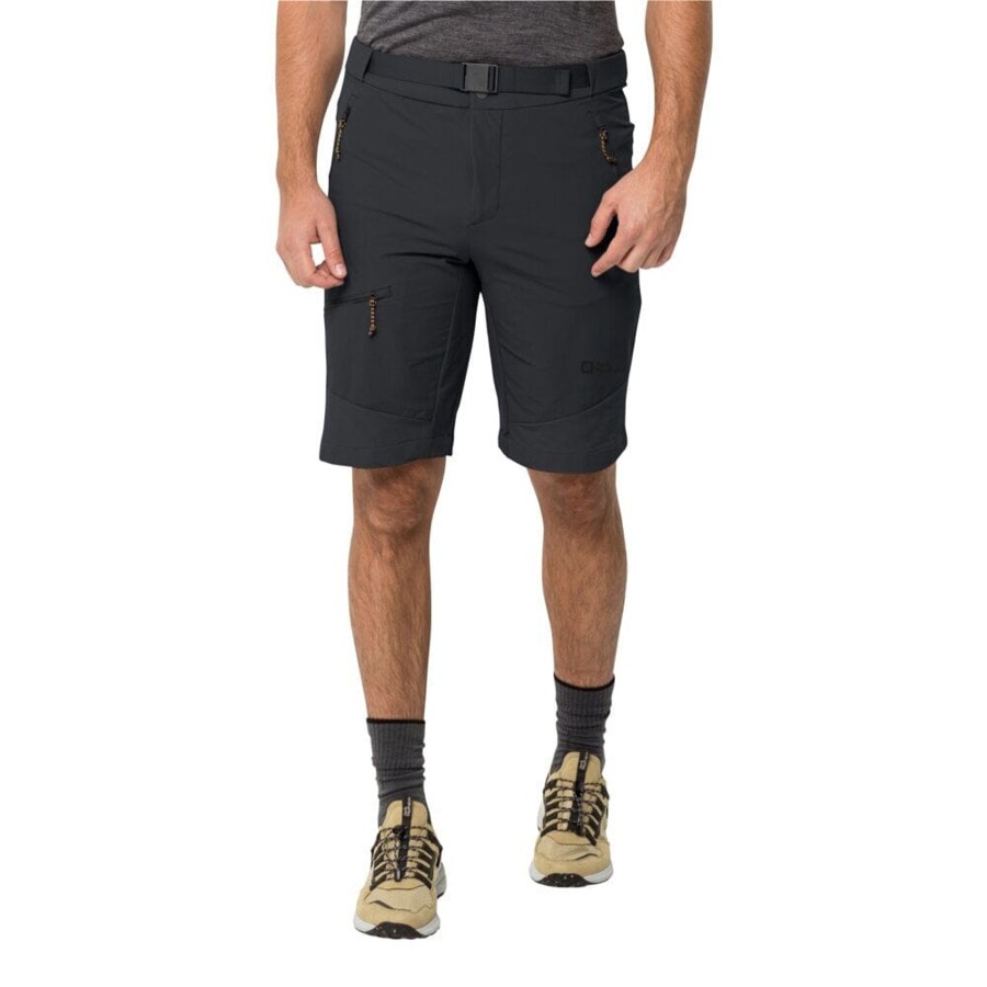 Miehet Jack Wolfskin Shortsit | Miesten Ziegspitz Shortsit - Kierratetty Nailon