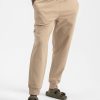 Miehet Pure Waste Collegehousut | Unisex Loose Fit Lenkkihousut - Kierratetty Puuvilla Ja Kierratetty Polyesteri Sand