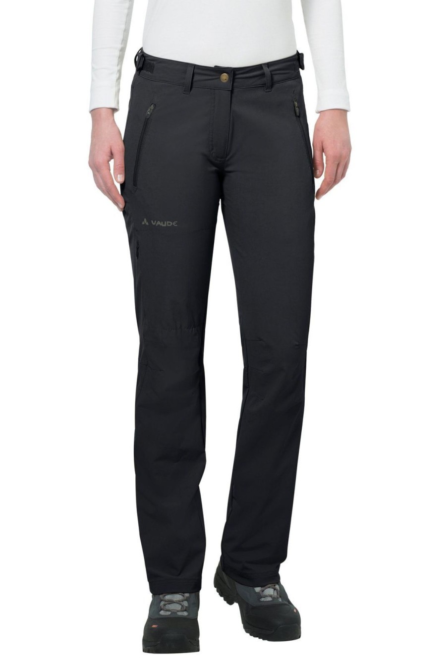 Naiset Vaude Talvihousut | Naisten Farley Stretch Pants Ii - Bluesign®-Sertifioidut Materiaalit Black