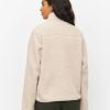 Naiset KnowledgeCotton Apparel Fleece-Paidat | Naisten Korkeakauluksinen Teddy Fleece-Takki - 100% Kierratetty Polyesteri