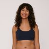 Naiset Organic Basics Rintaliivit | Naisten Luomupuuvillaiset Basic-Rintaliivit - Eettisesti Valmistettu Navy
